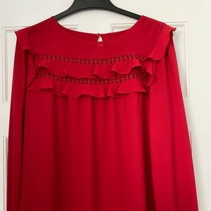 Women’s red blouse
